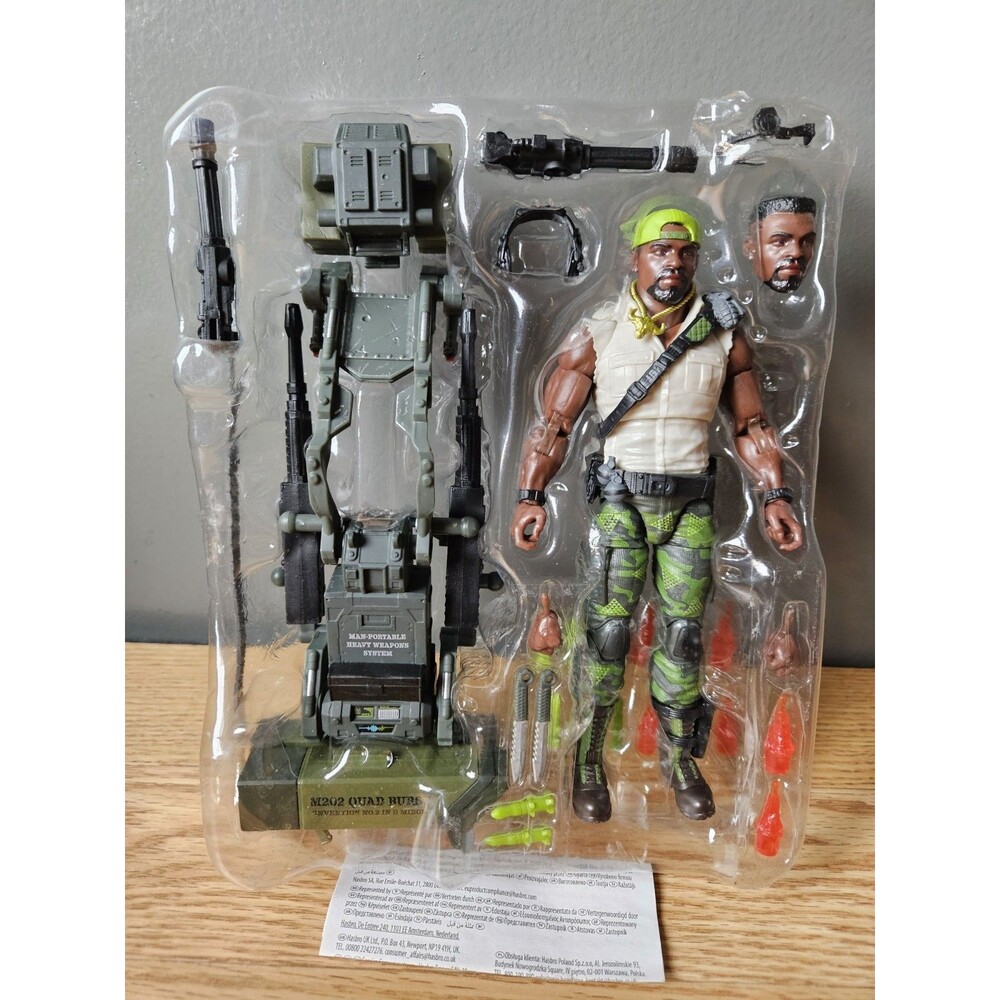 GI JOE CLASSIFIED #150 HEAVY DUTY 6" action figure W/ Accessories